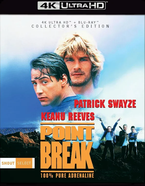 Point Break - Punto di rottura 4K 1991 poster