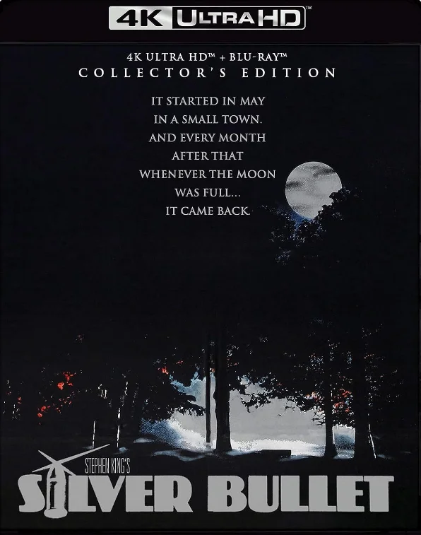 Unico indizio la luna piena 4K 1985 poster