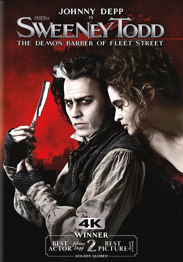 Sweeney Todd - Il diabolico barbiere di Fleet Street 4K 2007 poster