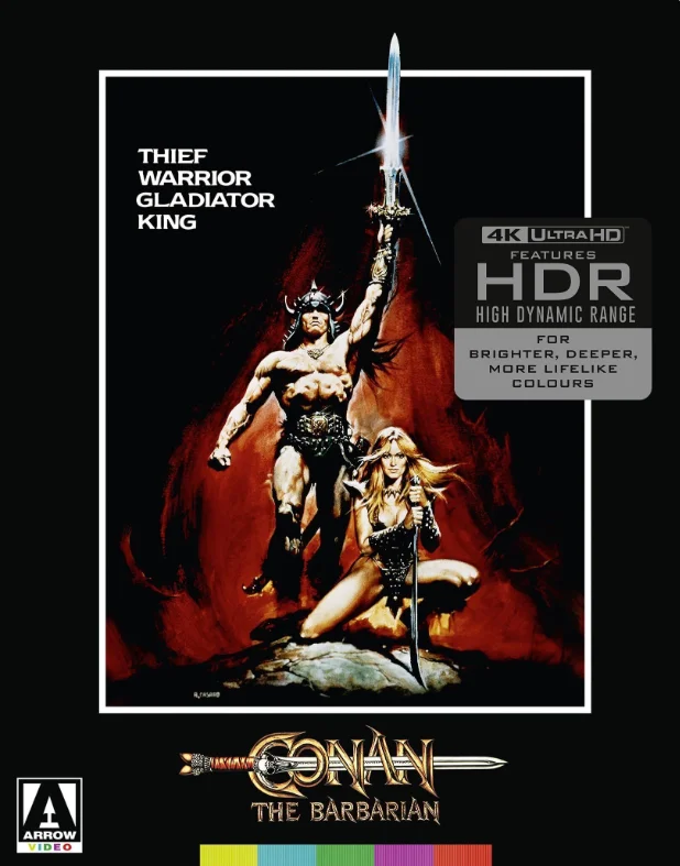 Conan il barbaro 4K 1982 poster