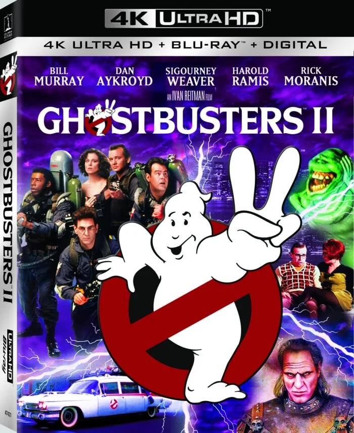 Ghostbusters II (Acchiappafantasmi II) 4K 1989 poster