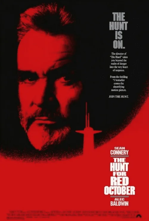 Caccia a Ottobre Rosso 4K 1990 poster