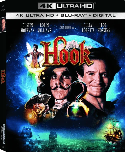 Hook - Capitan Uncino 4K 1991 poster