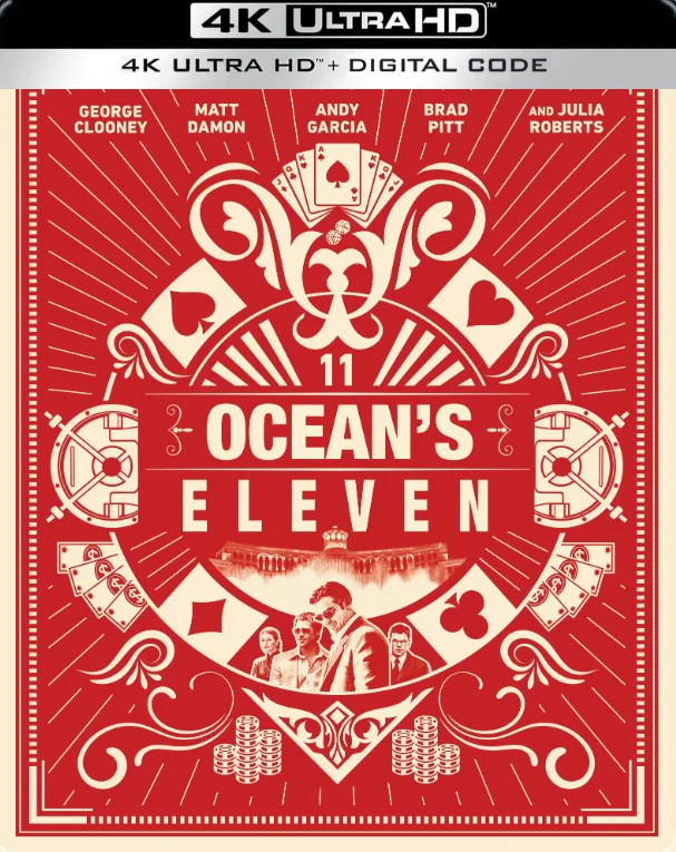 Ocean's Eleven - Fate il vostro gioco 4K 2001 poster