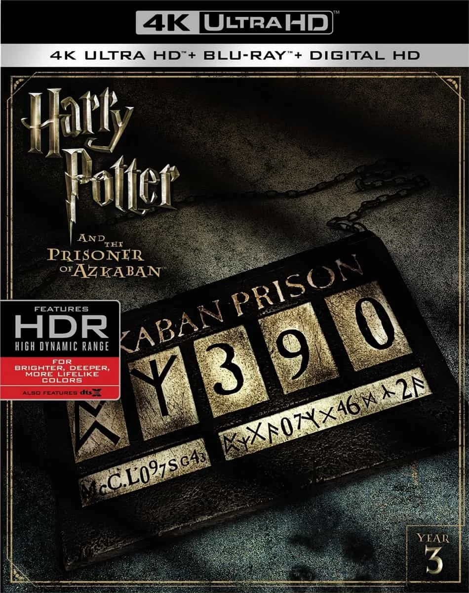 Harry Potter e il prigioniero di Azkaban 4K 2004 poster