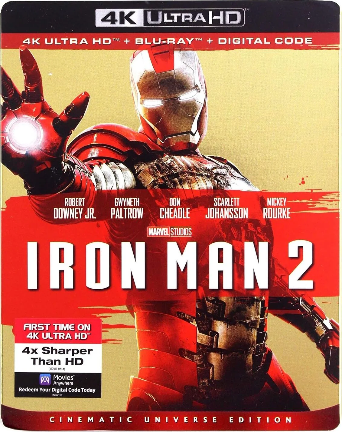 Iron Man 2 4K 2010 poster