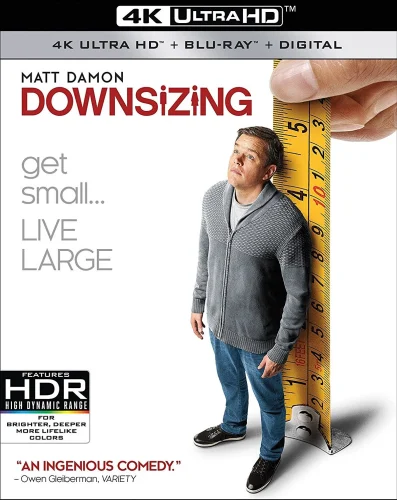 Downsizing - Vivere alla grande 4K 2017 poster