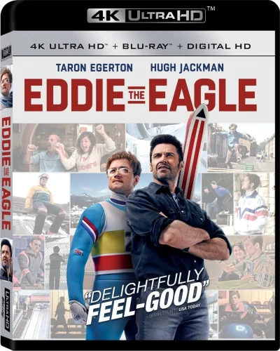 Eddie the Eagle - Il coraggio della follia 4K 2015 poster