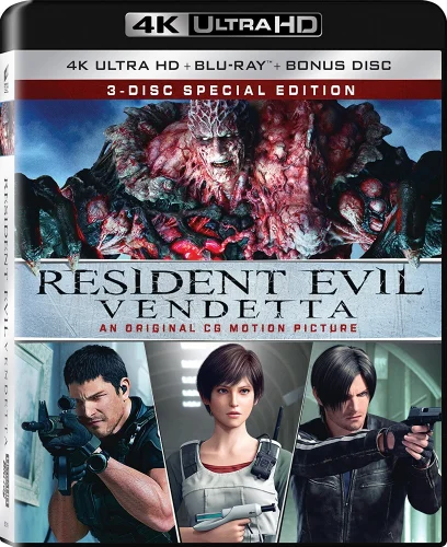 Resident Evil: Vendetta 4K 2017 poster