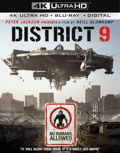 District 9 4K 2009 poster