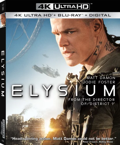 Elysium 4K 2013 poster