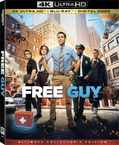 Free Guy - Eroe per gioco 4K 2021 poster