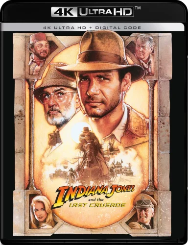 Indiana Jones e l'ultima crociata 4K 1989 poster