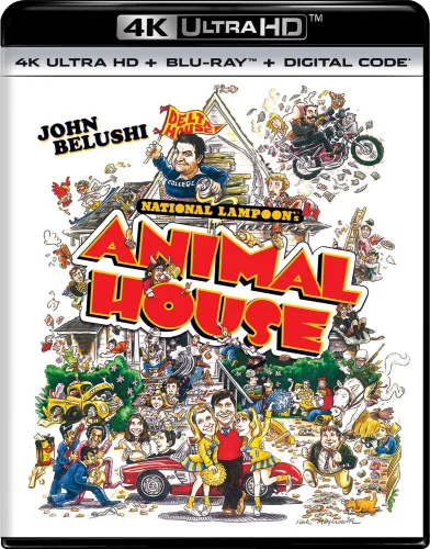 Animal House 4K 1978 poster