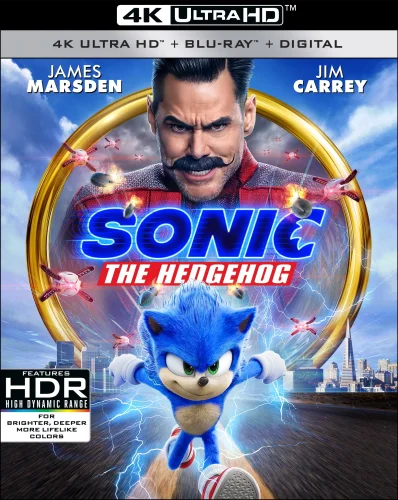 Sonic - Il film 4K 2020 poster