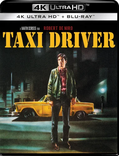 Taxi Driver 4K 1976 poster