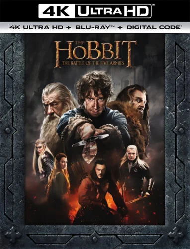 Lo Hobbit - La battaglia delle cinque armate 4K 2014 poster