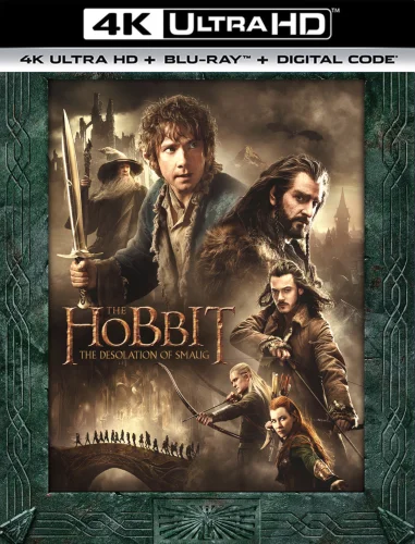 Lo Hobbit - La desolazione di Smaug 4K 2013 poster