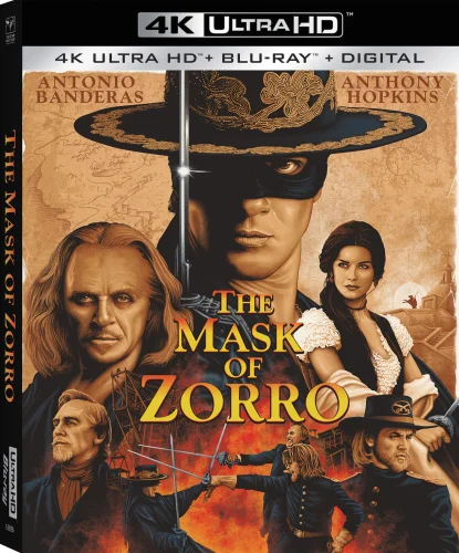 La maschera di Zorro 4K 1998 poster