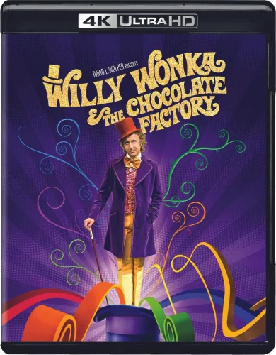 Willy Wonka e la fabbrica di cioccolato 4K 1971 poster