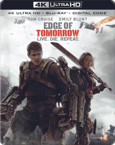 Edge of Tomorrow - Senza domani 4K 2014 poster