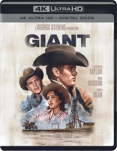 Il gigante 4K 1956 poster