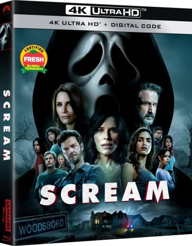 Scream 4K 2022 poster