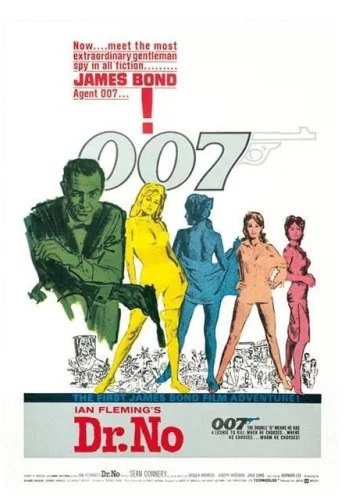 Agente 007 - Licenza di uccidere 4K 1962 poster