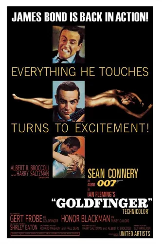 Agente 007 - Missione Goldfinger 4K 1964 poster