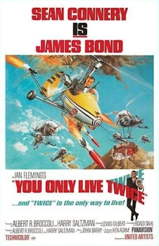 Agente 007 - Si vive solo due volte 4K 1967 poster