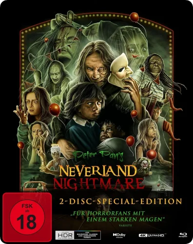 Peter Pan: Incubo nell'isola che non c'è 4K 2025 poster
