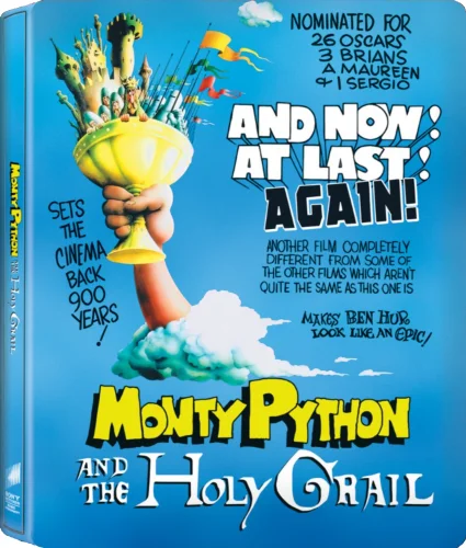 Monty Python e il Sacro Graal 4K 1975 poster