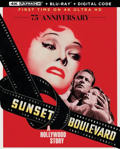 Viale del tramonto 4K 1950 poster