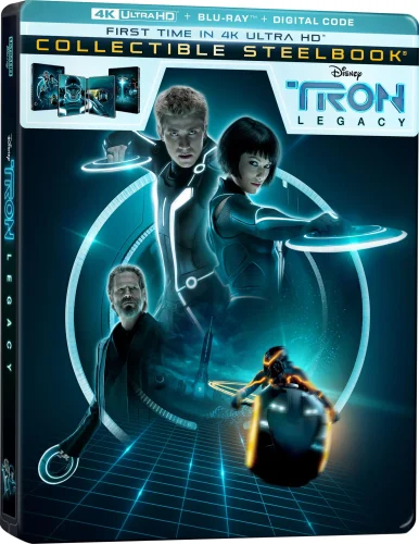 Tron: Legacy 4K 2010 poster