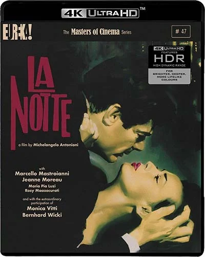 La notte 4K 1961 poster