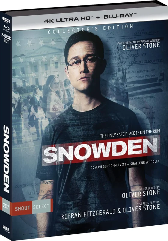 Snowden 4K 2016 poster