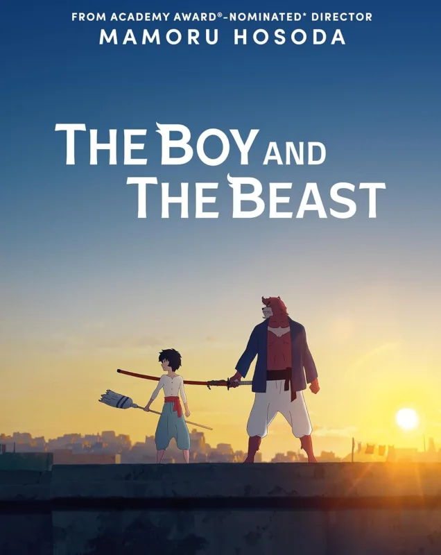 The Boy and the Beast 4K 2015 poster