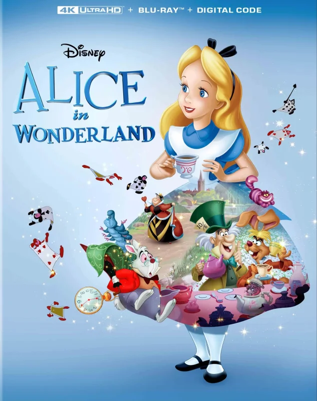 Alice nel Paese delle Meraviglie 4K 1951 poster