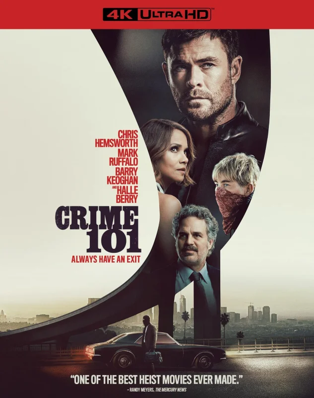 Crime 101 - La strada del crimine 4K 2026 poster