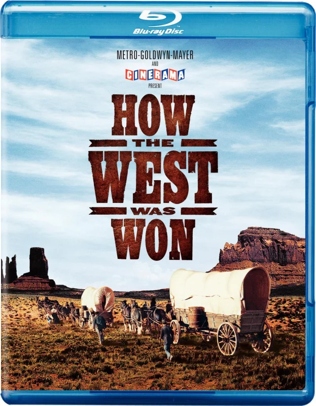 La conquista del West 4K 1962 poster