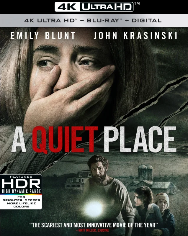 A Quiet Place - Un posto tranquillo 4K 2018 poster
