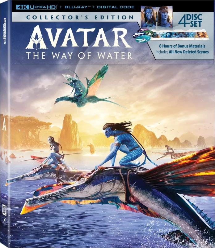 Avatar - La via dell'acqua 4K 2022 poster