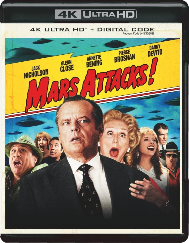 Mars Attacks! 4K 1996 poster