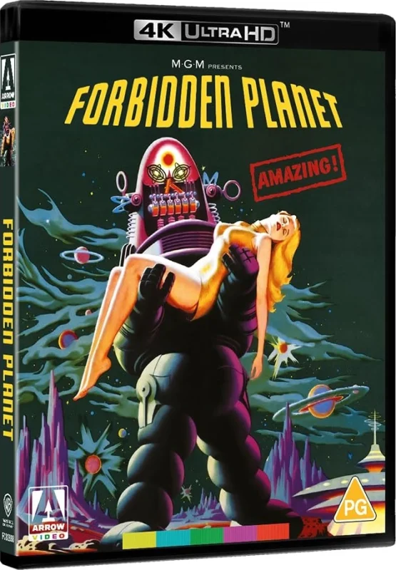 Il pianeta proibito 4K 1956 poster