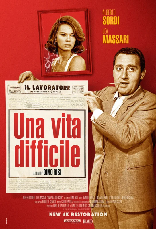 Una vita difficile 4K 1961 poster