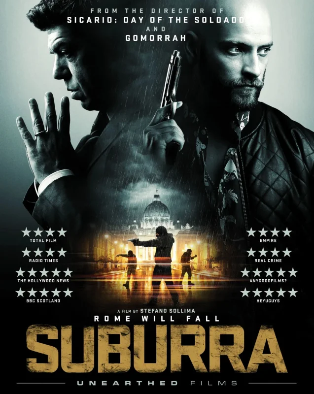 Suburra 4K 2015 poster
